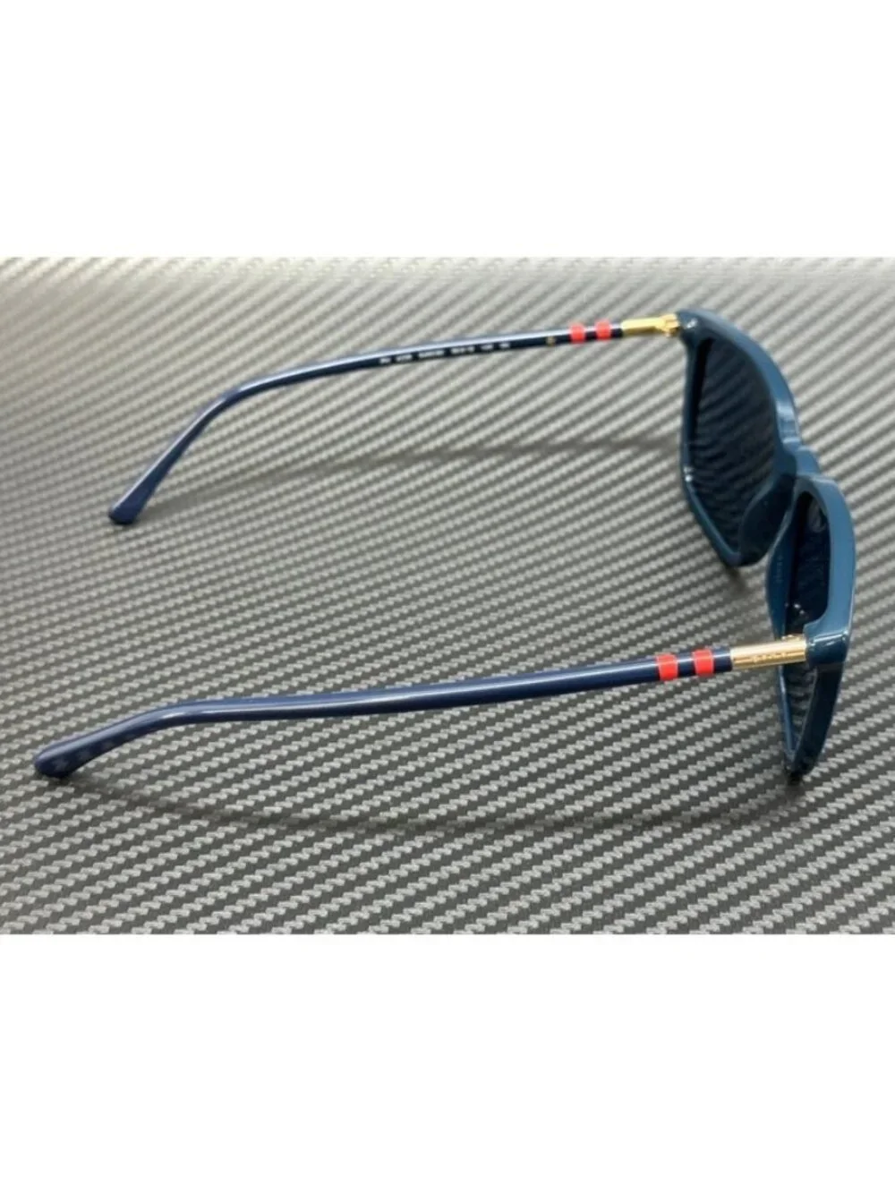 New Polo Ralph Lauren Men Shiny Blue Sunglasses 56-18-145